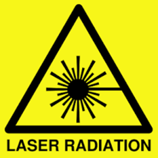 Laser Raditation Symbol